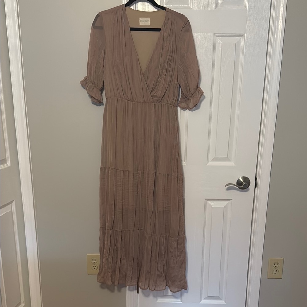 Taupe Maxi Dress